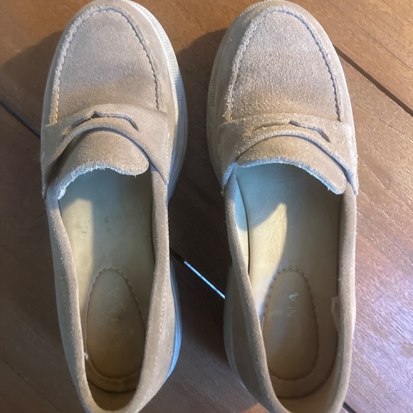 Platform suede loafers - Picture 2 of 5